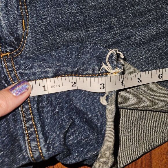 4 For $50 🎃 Universal Thread Blue Denim Jean Shorts Womens Size 6 - Picture 7 of 7